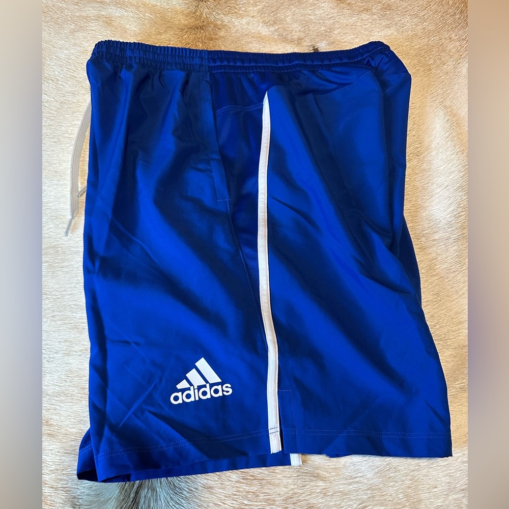 Adidas Men's Royal Blue Athletic Shorts
